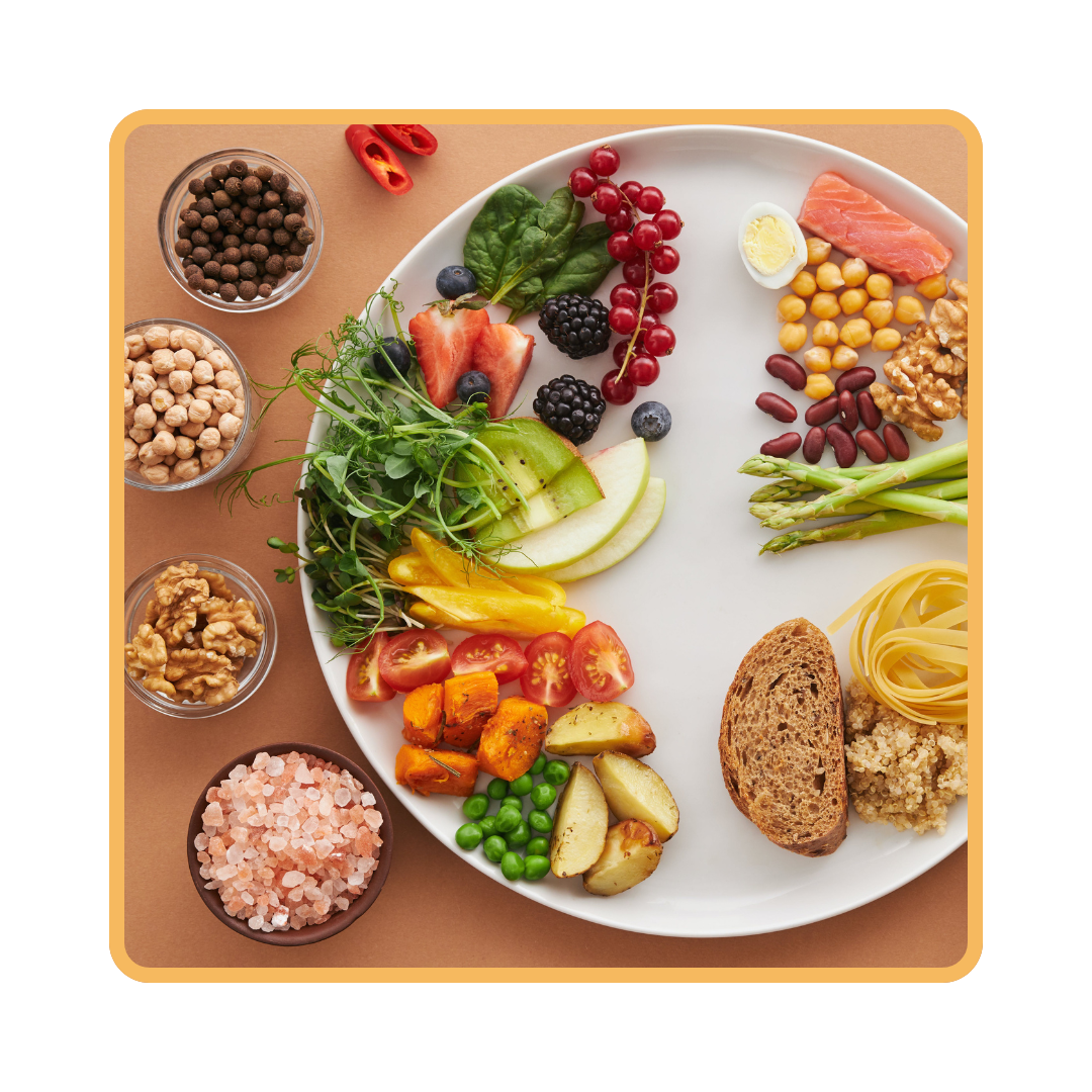 assiette alimentation saine